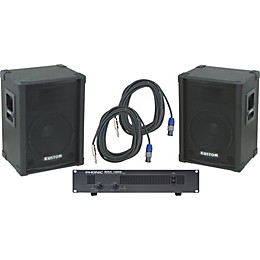Kustom PA KPC12 / Phonic MAX 1000 Spkr & Amp Package