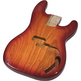 Open Box Mighty Mite MM2702 P-Bass Replacement Body - Burst Finish Level 1 Cherry Sunburst