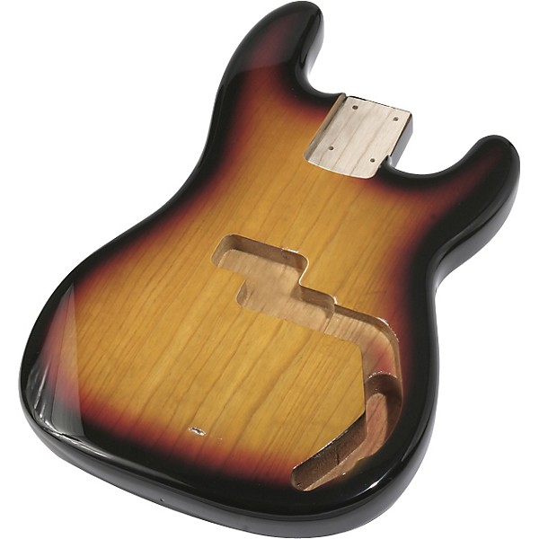 Mighty Mite MM2702 P-Bass Replacement Body - Burst Finish 2-Color Sunburst