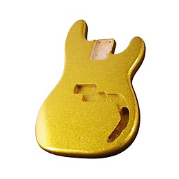 Mighty Mite MM2702SPRKL P-Bass Replacement Body - Sparkle Finish Silver