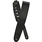 D'Addario Traditional Leather Guitar Strap Black thumbnail