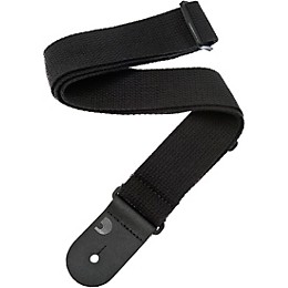 D'Addario Woven Cotton Guitar Strap Black