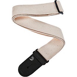 D'Addario Woven Cotton Guitar Strap Natural