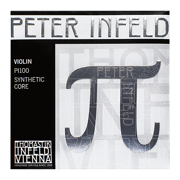 Thomastik Peter Infeld 4/4 Size Violin Strings 4/4 Size Set with Platinum E