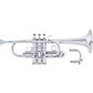 Bach AE190 Stradivarius Artisan Series Eb Trumpet AE190S Silver thumbnail