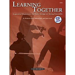 Summy-Birchard Learning Together for Upright Bass (Book/CD)