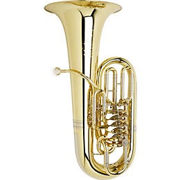 Meinl Weston 4450 Series 5-Valve 6/4 F Tuba 4450DE Lacquer Deluxe Hand Engraving