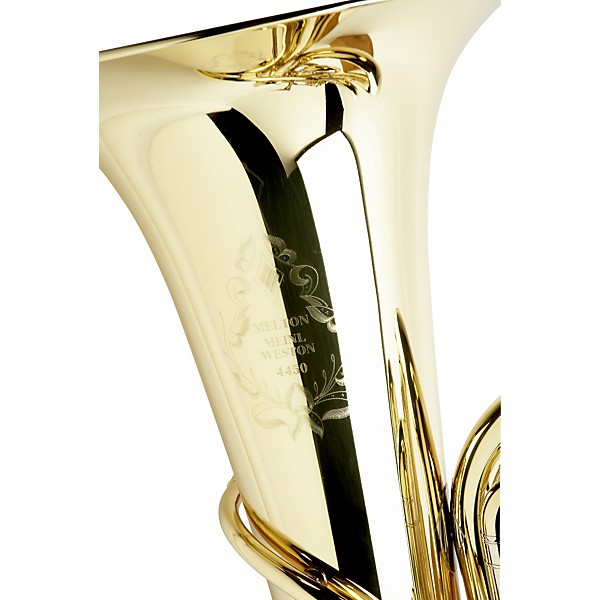 Meinl Weston 4450 Series 5-Valve 6/4 F Tuba 4450DE Lacquer Deluxe Hand Engraving