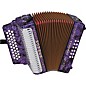 Hohner Corona II Classic GCF Accordion Pearl Purple thumbnail