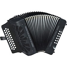 Hohner Bravo III 72 Accordion With Black Bellows Red