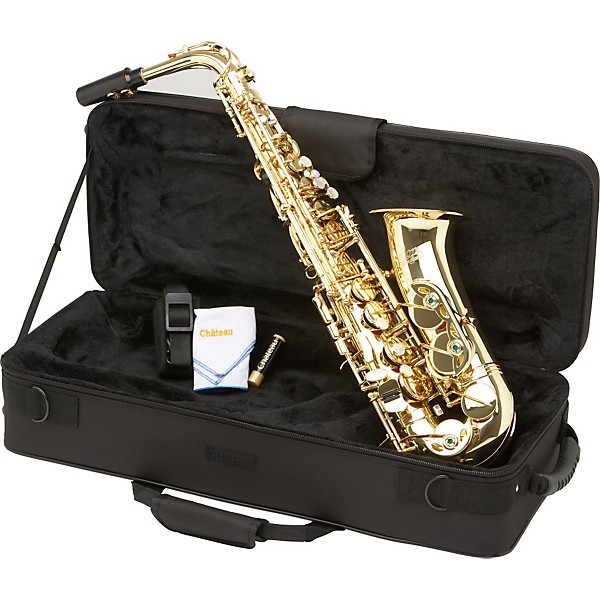Open Box Allora Vienna Series Intermediate Alto Saxophone Level 2 AAAS-501 - Lacquer 190839527783
