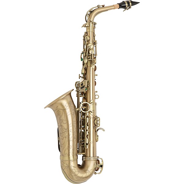 Open Box Allora Paris Series Professional Alto Saxophone Level 2 Antique Matte (AAAS-807) 190839487124