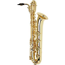 Open Box Allora Vienna Series Intermediate Baritone Saxophone Level 2 AABS-501 - Lacquer 888365007571