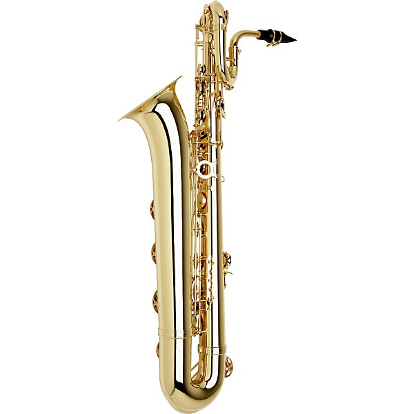 Open Box Allora Vienna Series Intermediate Baritone Saxophone Level 2 AABS-501 - Lacquer 888365007571
