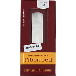 Harry Hartmann Natural Classic Fiberreed Alto Sax... Harry Hartmann Natural Classic Fiberreed Alto Saxophone Reed Medium Soft