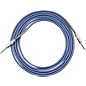 Lava Blue Demon Instrument Cable Straight to Straight Blue 3 ft. thumbnail