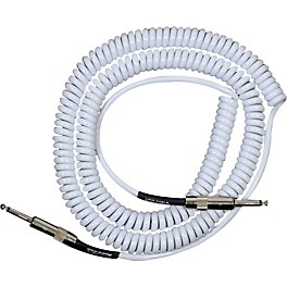 Lava Retro Coil 20 Foot Instrument Cab... Lava Retro Coil 20 Foot Instrument Cable Straight to Straight Assorted Colors White