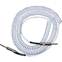 Lava Retro Coil 20-Foot Silent Instrument Cable Straight-Straight Assorted Colors White