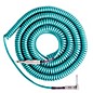 Lava Retro Coil 20-Foot Silent Instrument Cable Straight-Right Angle, Assorted Colors Metallic Green thumbnail