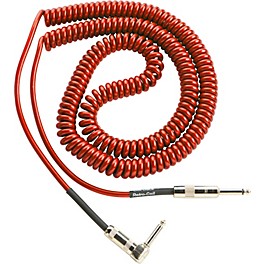 Lava Retro Coil 20-Foot... Lava Retro Coil 20-Foot Silent Instrument Cable Straight-Right Angle, Assorted Colors Metallic Red