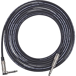 Lava Magma Instrument Cable Straight to Right Angle Black 15 ft.