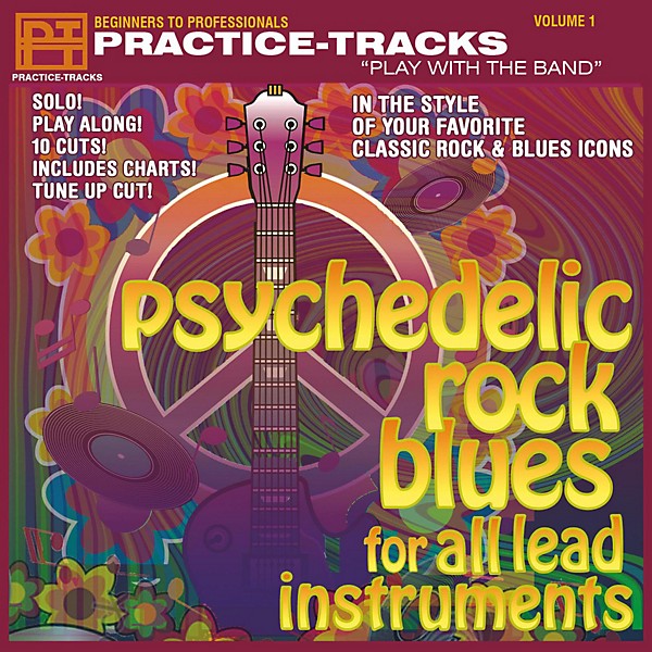 Practice Tracks Practice-Tracks: Psychedelic Rock Blues for All Instruments CD
