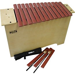 Open Box Sonor Orff Global Beat Deep Bass Xylophone with Fiberglass Bars Level 1 Fiberglass Bars