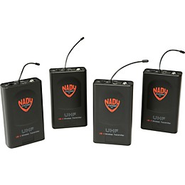 Open Box Nady U-41 Quad HM10 Headset Wireless System (14/16/10/12) Level 2 Beige 190839341204