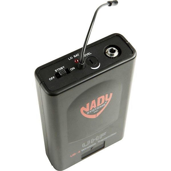 Open Box Nady U-41 Quad HM20U Headset Wireless System (14/16/10/12 ) Level 1 Black