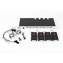 null Nady U-41 Quad HM20U Headset Wireless System (14/16/10/12 ) Level 3 Black 888365464633