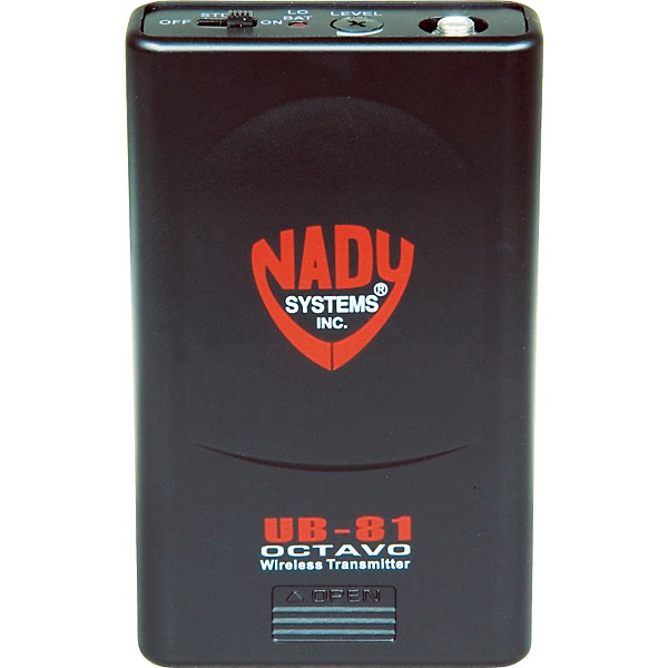 Nady U-81 OCTAVO Omni Lav Wireless System (11/12/13/16/17/19/20/21) Black