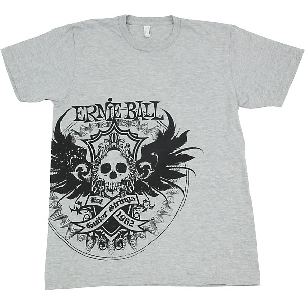 Ernie Ball Winged Crest Tee White X Large
