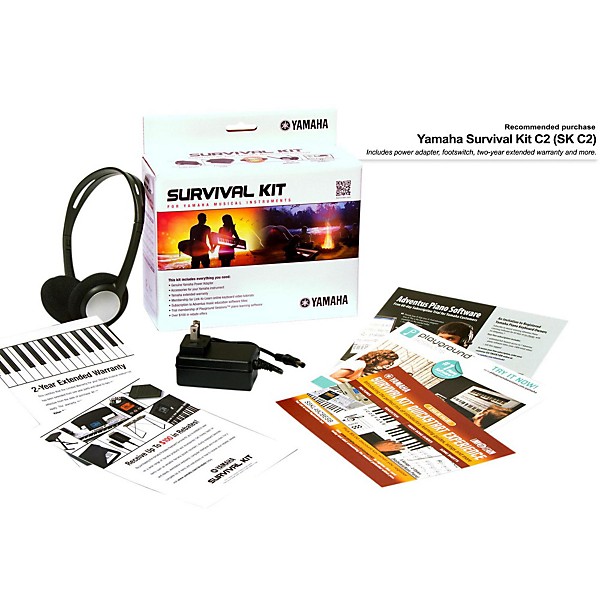 Open Box Yamaha NPv80 76-Key High-Level Piaggero Ultra-Portable Digital Piano Level 1