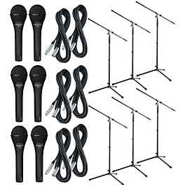 Audix OM-2 Mic With Cable and Stand 6-Pack