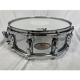 Used Pearl 5X14 Reference Cast Steel Snare Drum