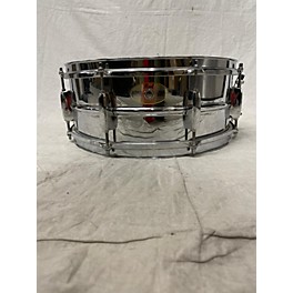 Used Pearl 5X14 STEEL SNARE Drum