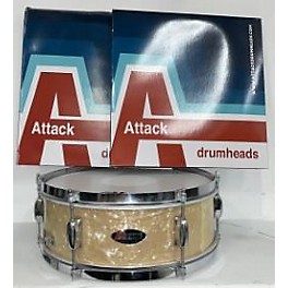 Used Pearl 5X14 VINTAGE SNARE DRUM Drum