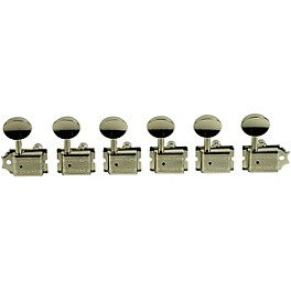 Kluson 6-In-Line Locking Deluxe Series Oval Metal Tuning Machines