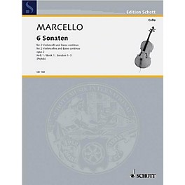 Schott 6 Sonatas Nos. 1-3 (2 Cellos and Basso Continuo) Schott Series
