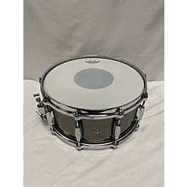 Used Gretsch Drums 6.5X14 BLACK NICKEL OVER STEEL Drum