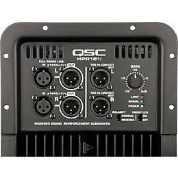 Open Box QSC HPR181i 18" Powered Subwoofer Level 1