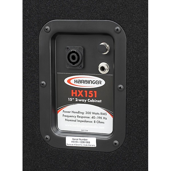 Open Box Harbinger HX151 15