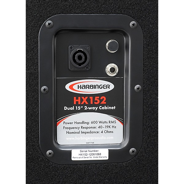 Open Box Harbinger HX152 Dual 15