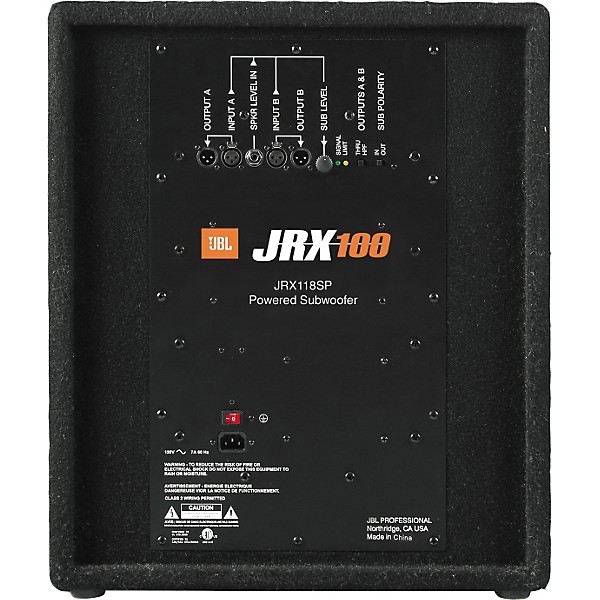 Open Box JBL JRX118SP 18