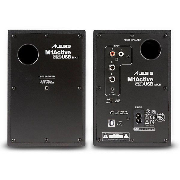 Open Box Alesis M1 Active 320 USB Studio Monitor Pair Level 1