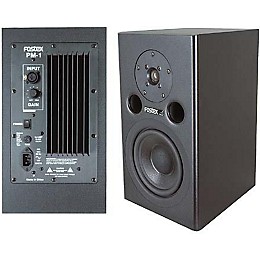 Fostex PM-1 6-1/2" Powered Studio Monitors - Pair