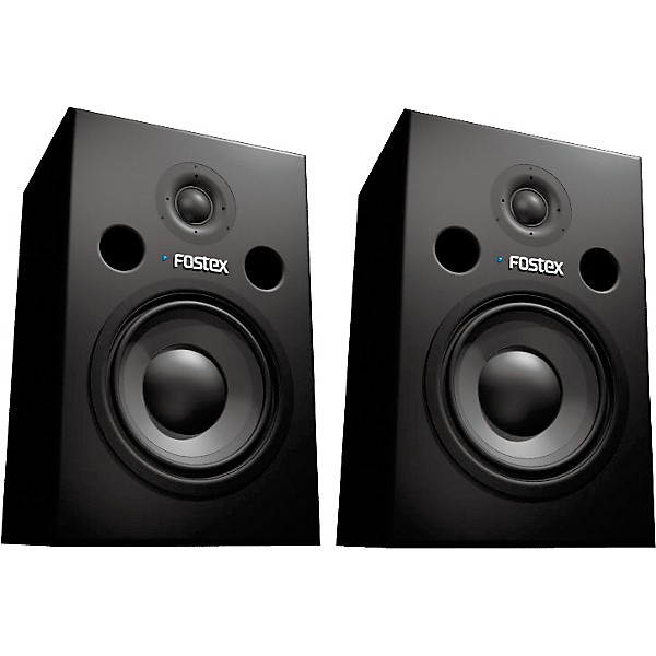 Fostex PM-1 6-1/2" Powered Studio Monitors - Pair