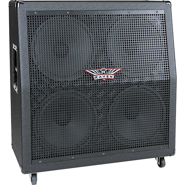 Open Box Raven RG412 4x12 Mono Guitar Speaker Cabinet Level 1 Black