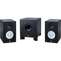 専用　YAMAHA HS50M Yamaha HS-50M/HS-10W 2.1 Powered Monitor Package | Guitar Center