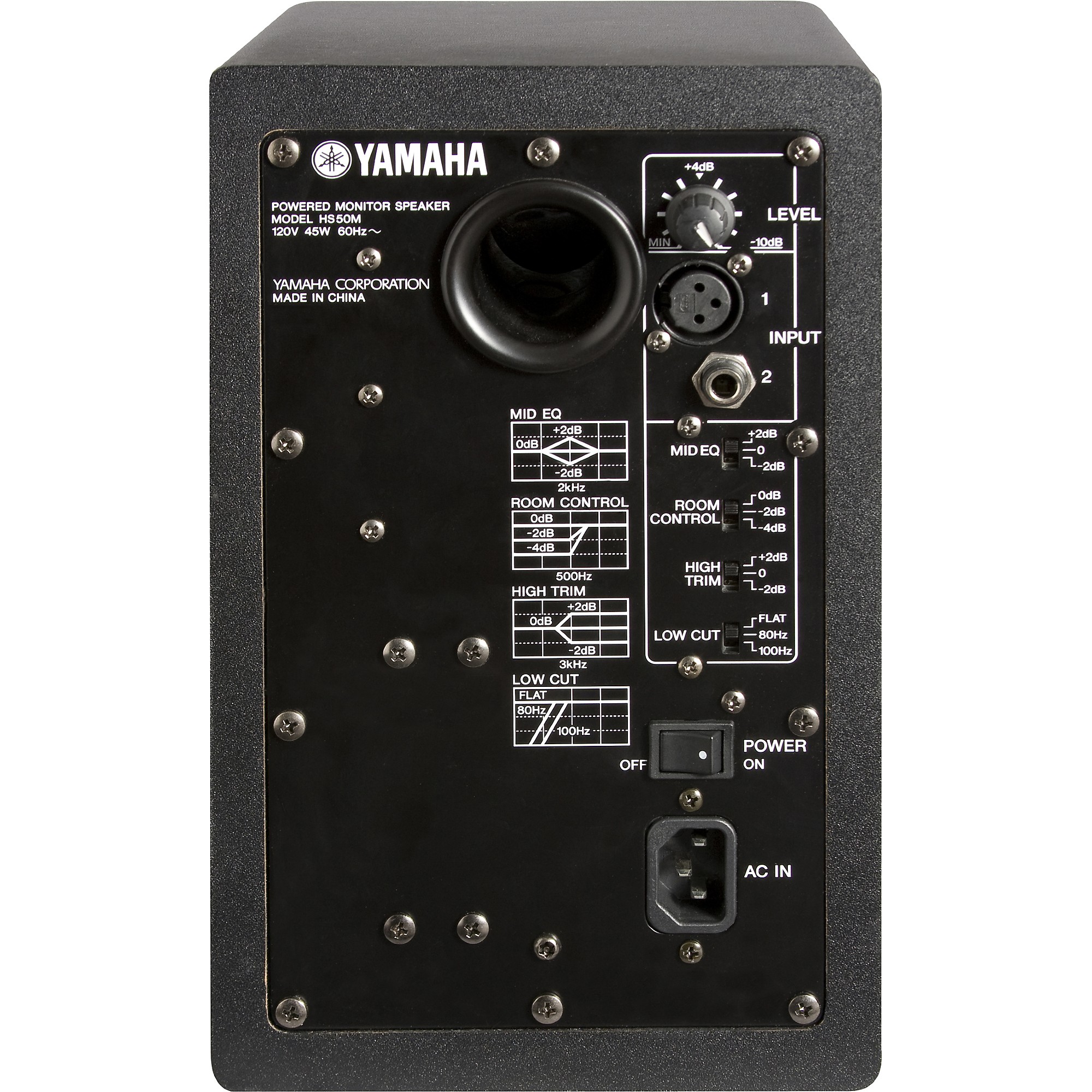 Yamaha HS-50M/HS-10W 2.1 Powered Monitor Package | Guitar Center